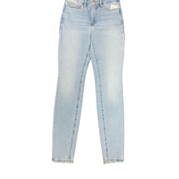Good American Good Legs Skinny Jeans Sculpting Light Wash Denim Basic Size 2/26 - Picture 5 of 11